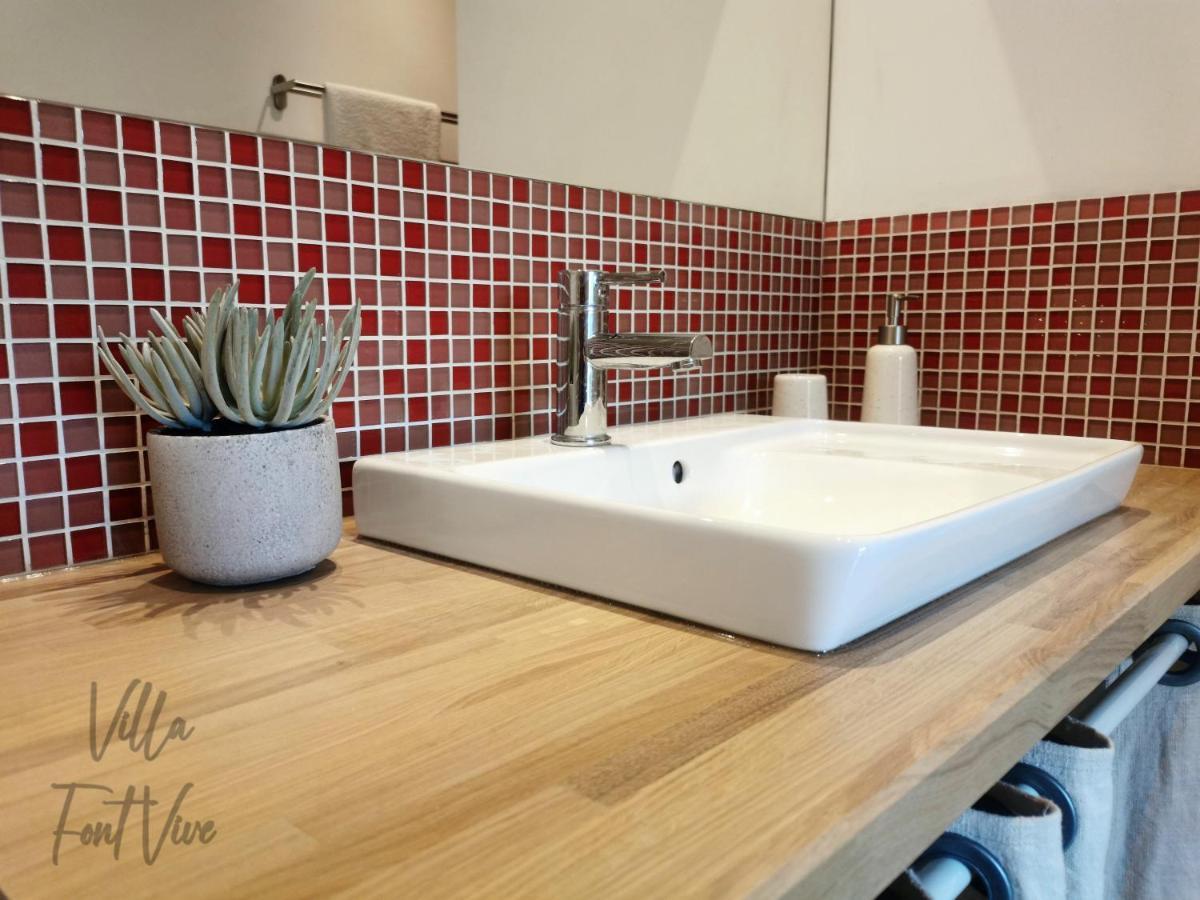 Villa Font Vive - Chambres D'Hotes Eco-Labellisees Avec Cuisine - Confort, Calme Et Vue Exceptionnels ! Grospierres Dış mekan fotoğraf