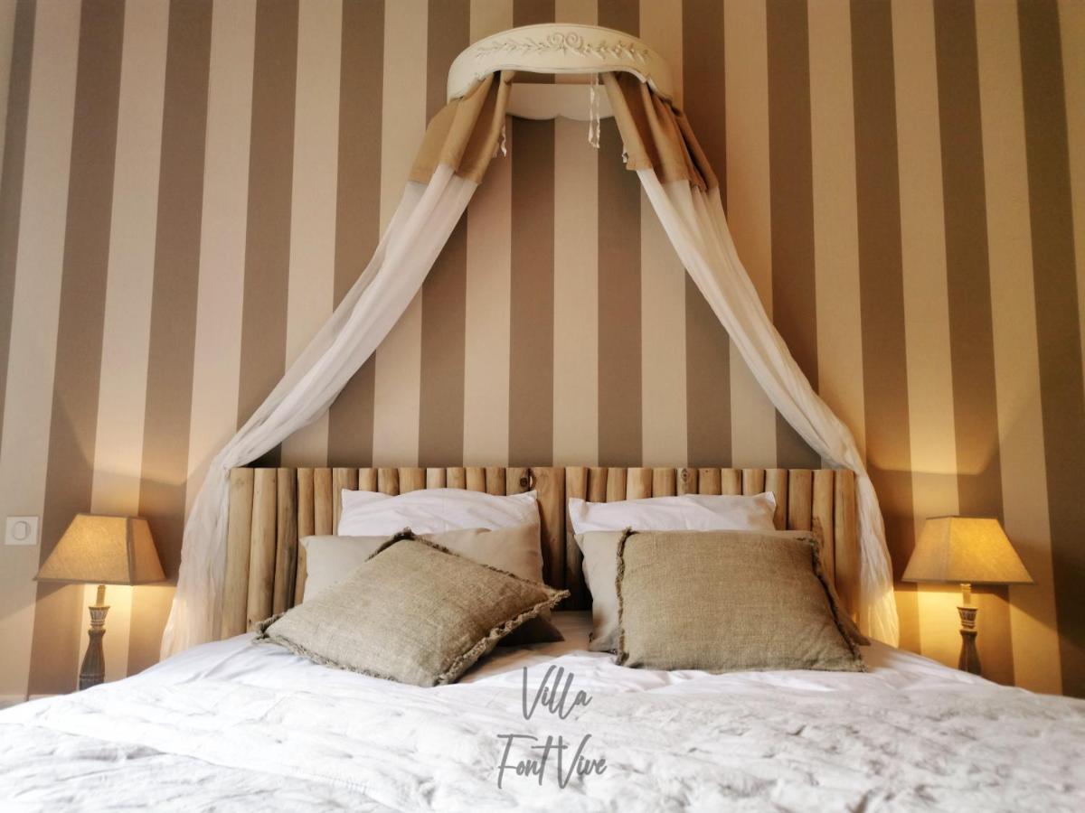 Villa Font Vive - Chambres D'Hotes Eco-Labellisees Avec Cuisine - Confort, Calme Et Vue Exceptionnels ! Grospierres Dış mekan fotoğraf