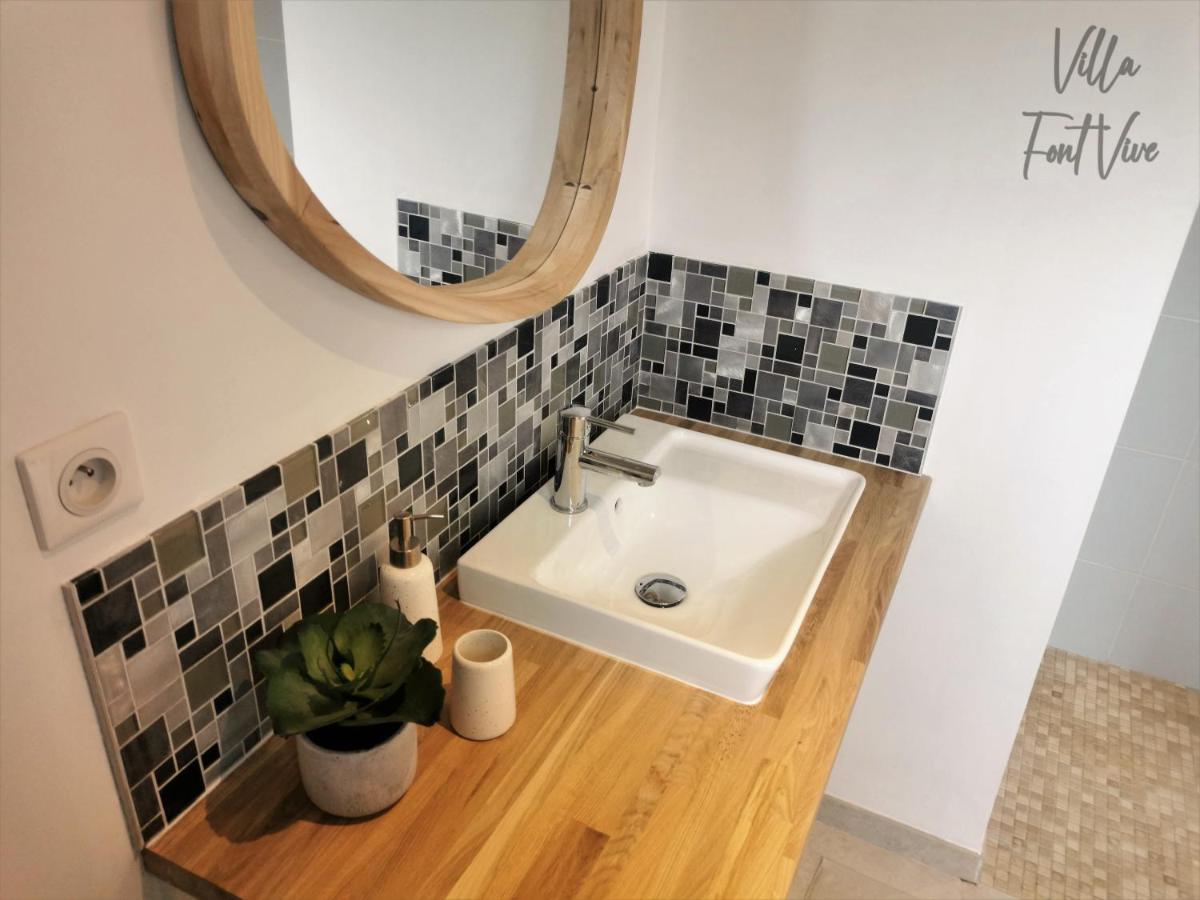 Villa Font Vive - Chambres D'Hotes Eco-Labellisees Avec Cuisine - Confort, Calme Et Vue Exceptionnels ! Grospierres Dış mekan fotoğraf